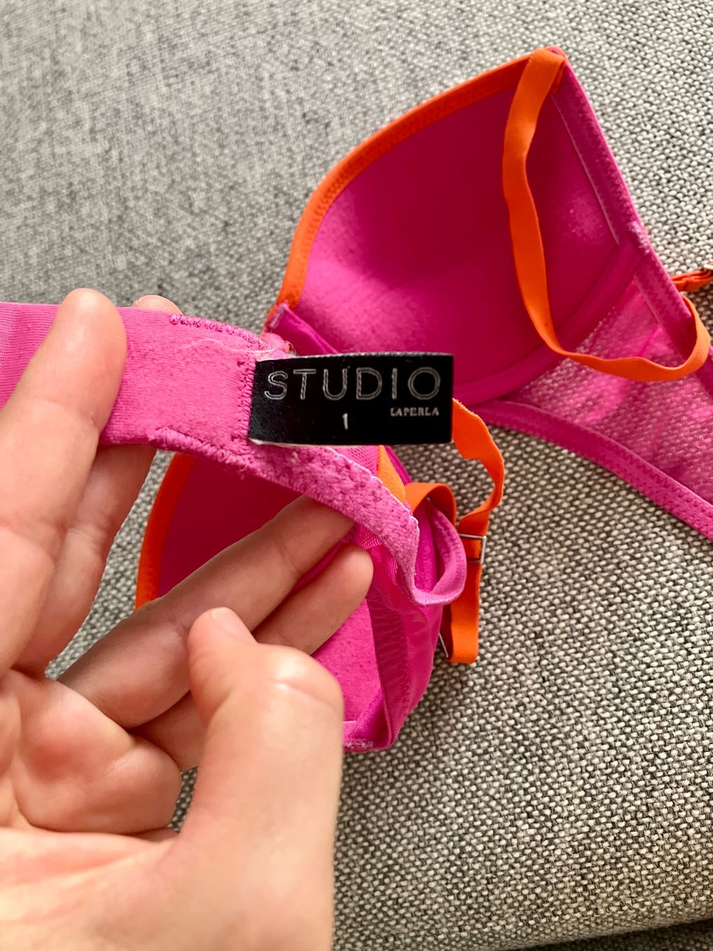 La Perla Altra biancheria intima: La Perla STUDIO BH, Pink/Orange, 32B/70B – Usato da Zürich venduto da mou_j96c 5