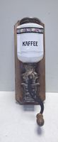 Kaffeemühle, antik, Wandmodell, dekorativ. (nov717)