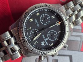 550 Revue Thommen Airspeed Titanium verschraubte Krone
