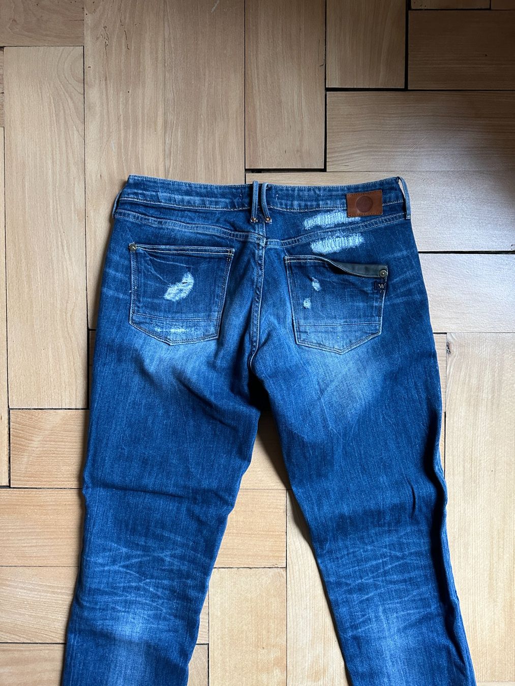 Le Temps Des Cerises Jeans: LE TEMPS DES CERISES - Destroyed Jeans blau W29 – Usato da Zürich venduto da Diazaio 2