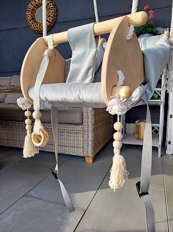 Altre altalene da giardino: Babyschaukel grau – Usato da Buchs Zh venduto da bar_7kk7 3