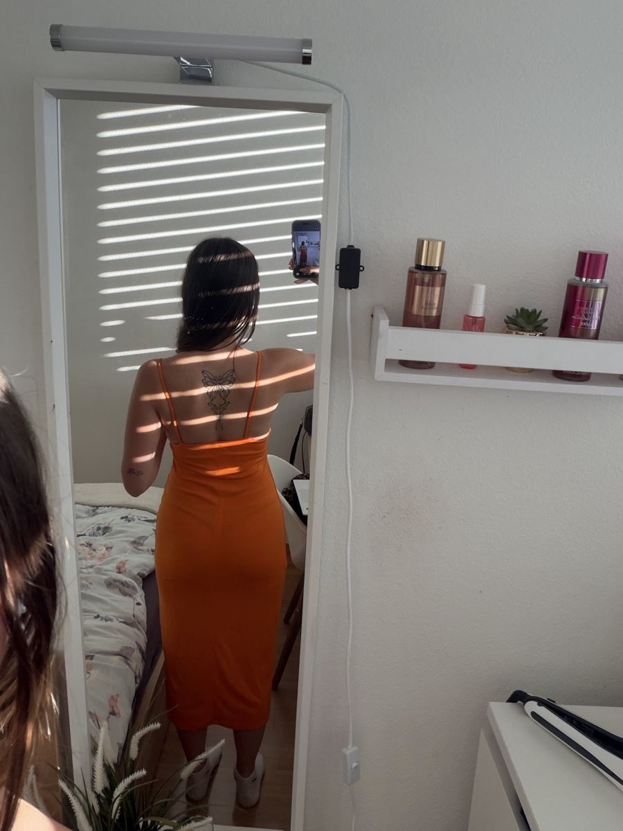 Zara Kleider: Robe orange -zara  – Neu (gemäss Beschreibung) aus Plan-les-Ouates von ariana.stl 1
