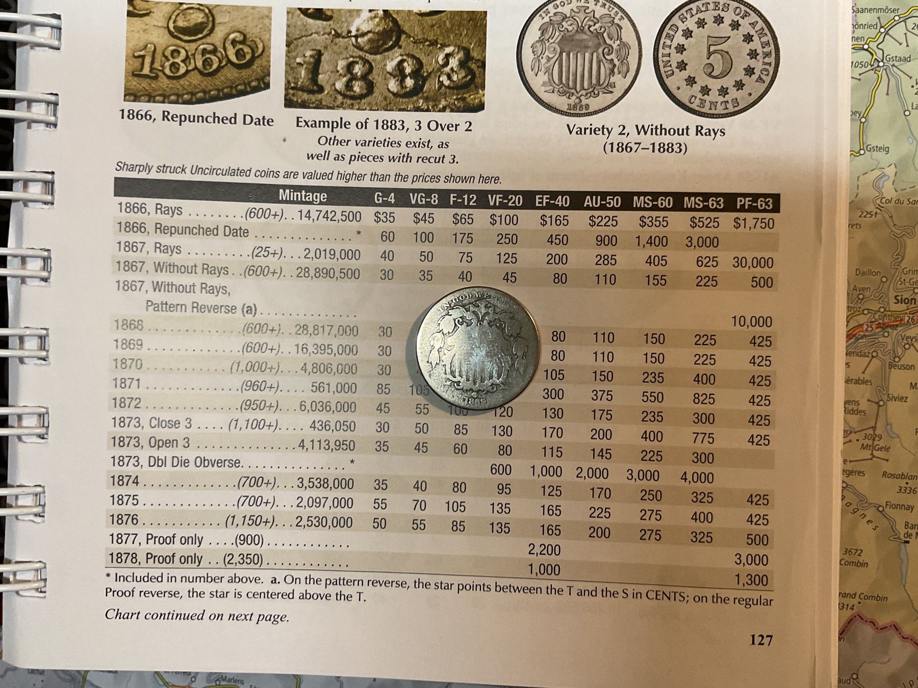 Toutes les monnaies: USA 2 mal 5 Cent1 mal 10 Cent – D'occasion à Ursenbach par tho_8s6p 3