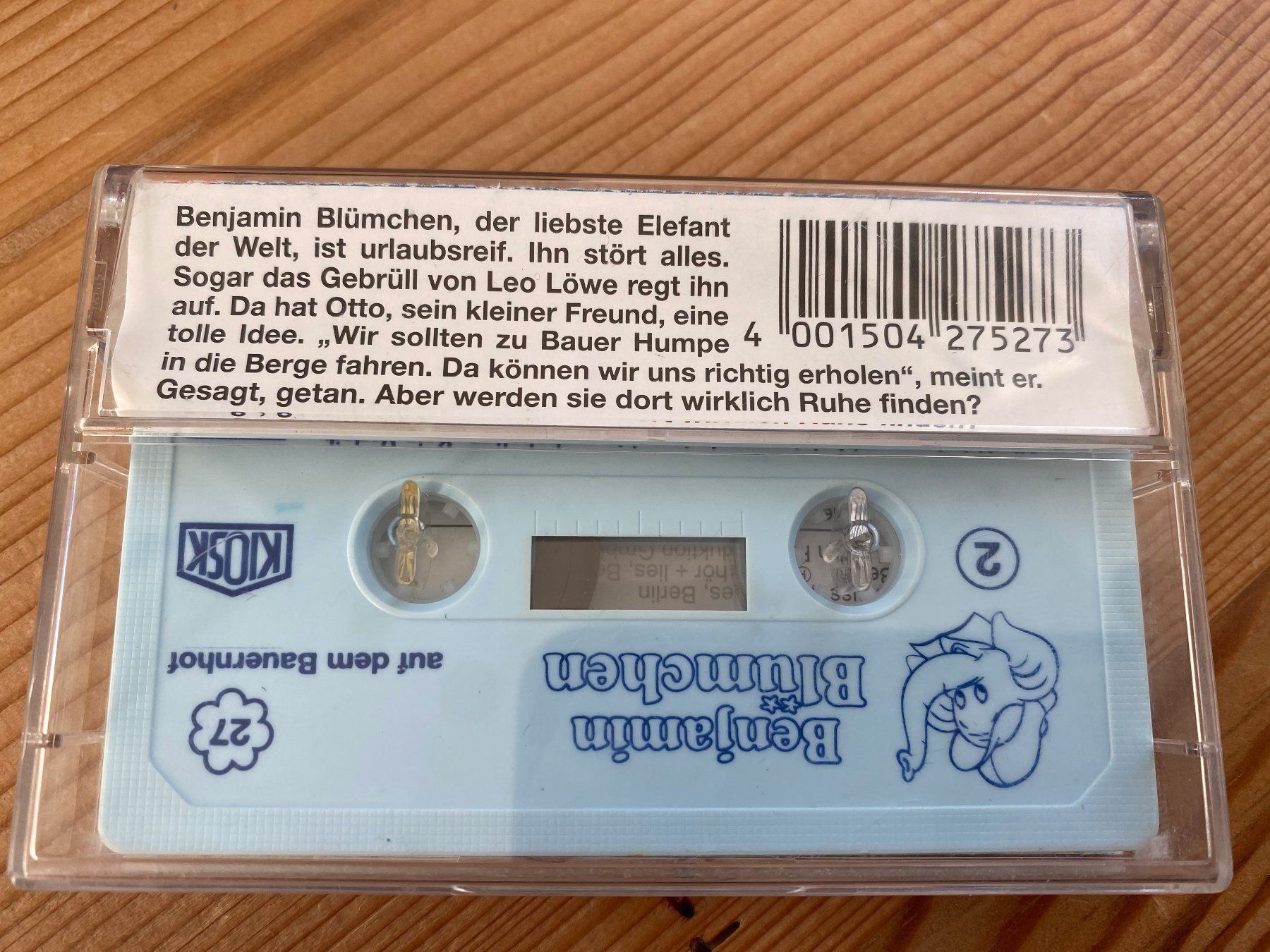 Musicassette: Kassette – Benjamin Blümchen (27) – Usato da St.Gallen venduto da kingsamas 2