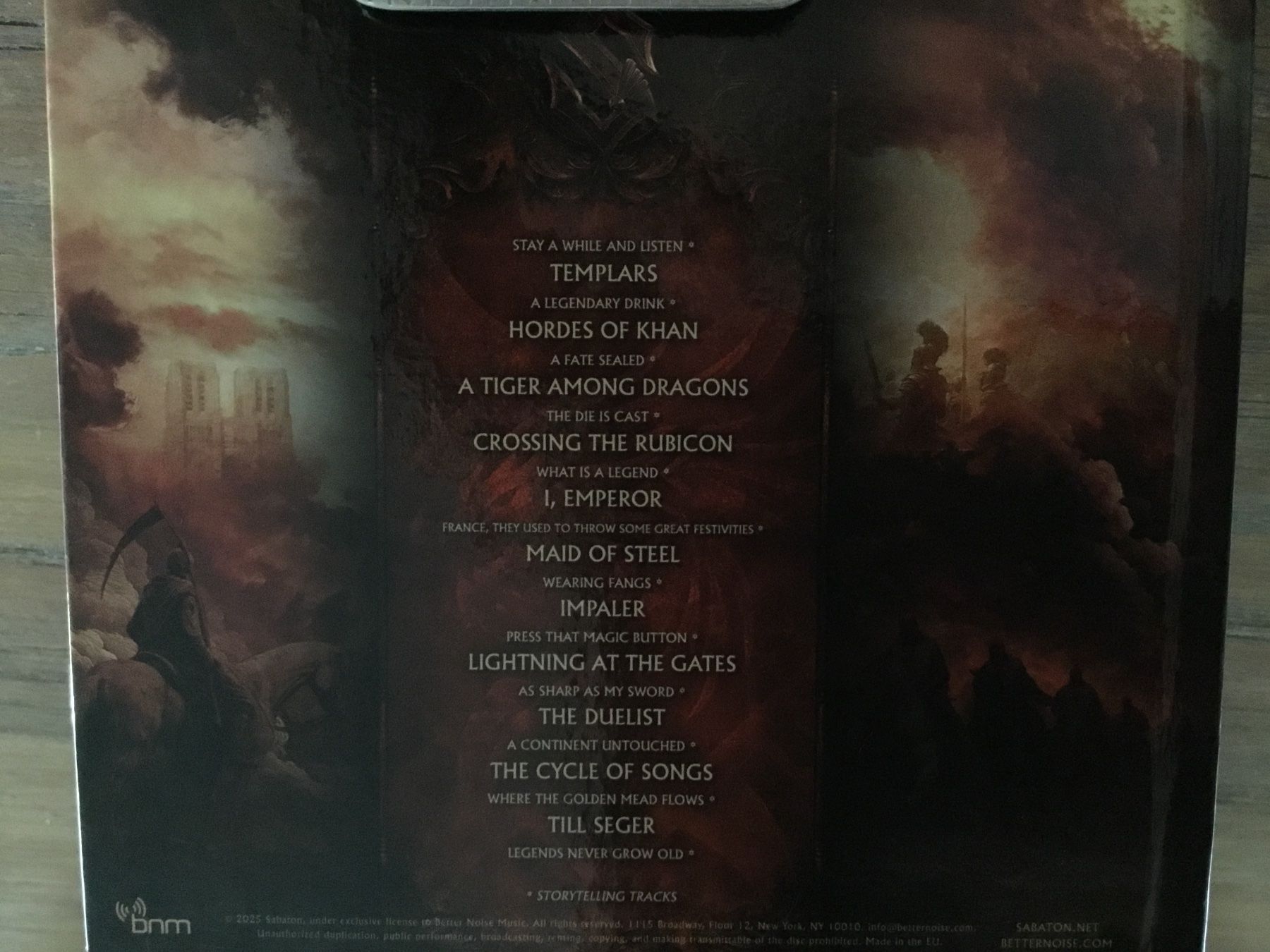 CDs: Sabaton Legends CD neuwertig. 2 CD – Gebraucht aus Thierachern von sweden08 1