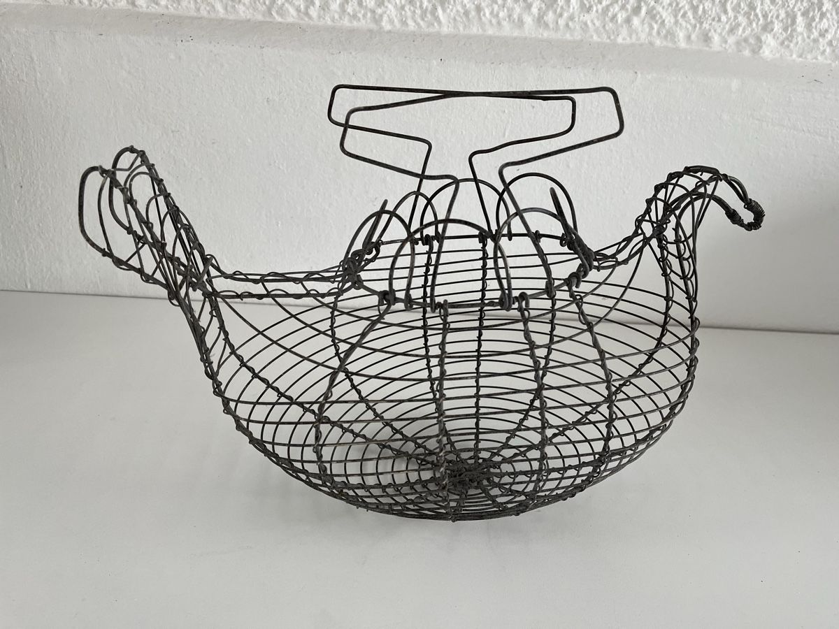 Altro per la casa: Eier-Korb / Metalldraht / Huhnform – Usato da Wetzikon ZH venduto da seli03 5