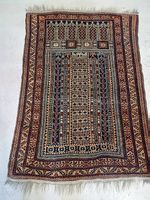 92x132 Orientteppich Afghan Belutsch Handgeknüpft