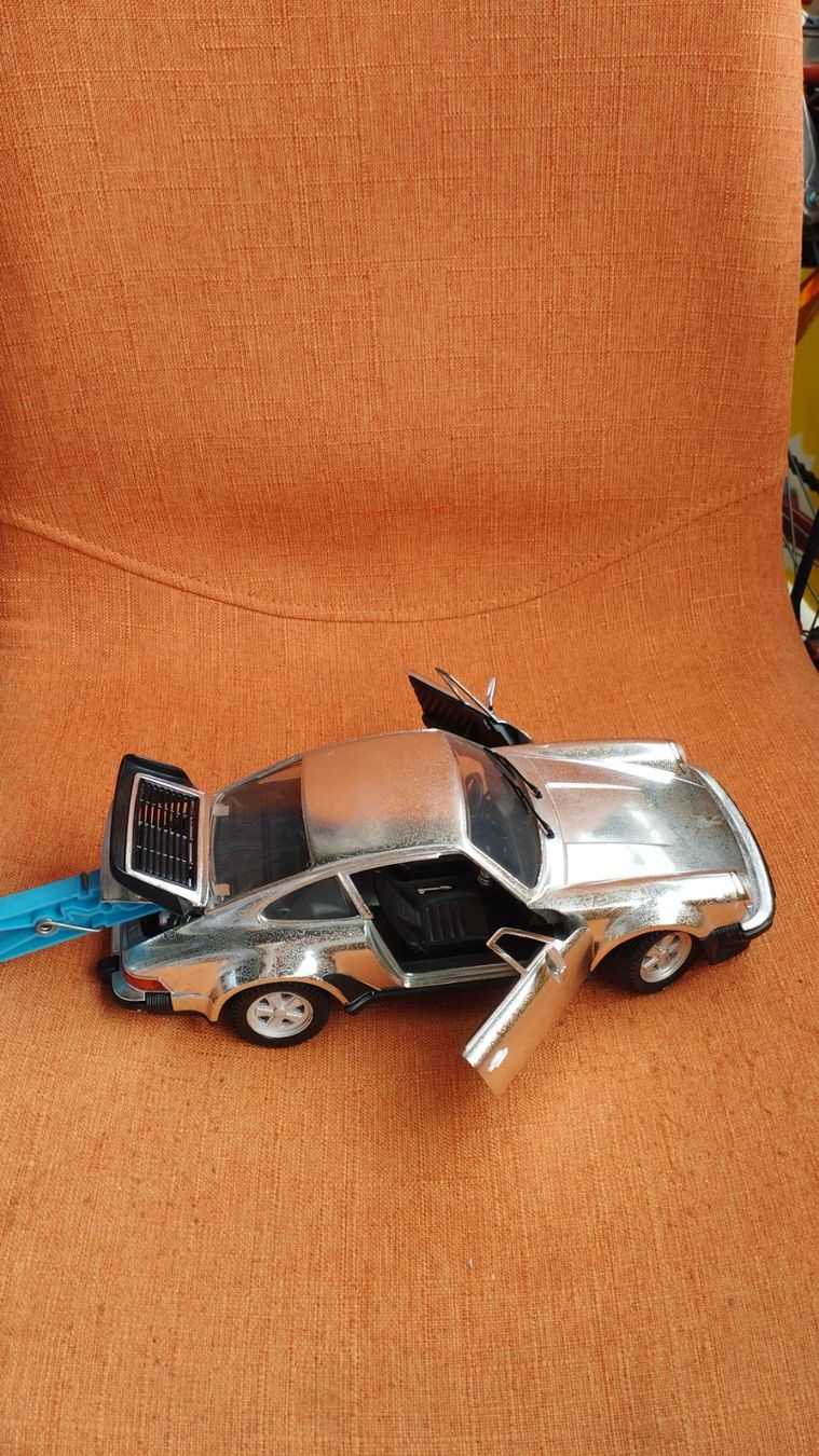 Tonka Modellini d'auto: Porsche 911 chrom – Difettoso da Chur venduto da oriori 3