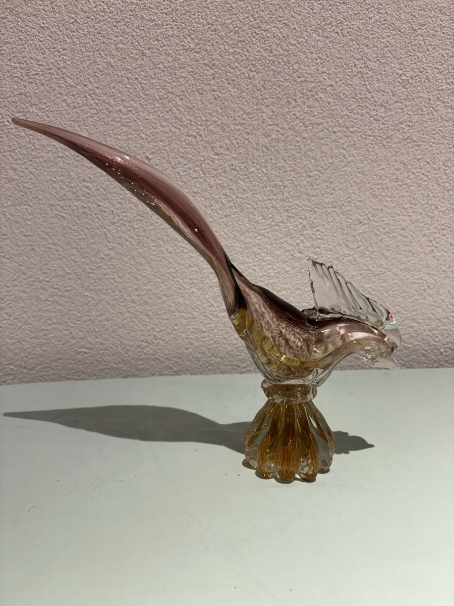 Murano Statuette: Murano Glashahn 25 cm – Usato da Flums venduto da Limatools