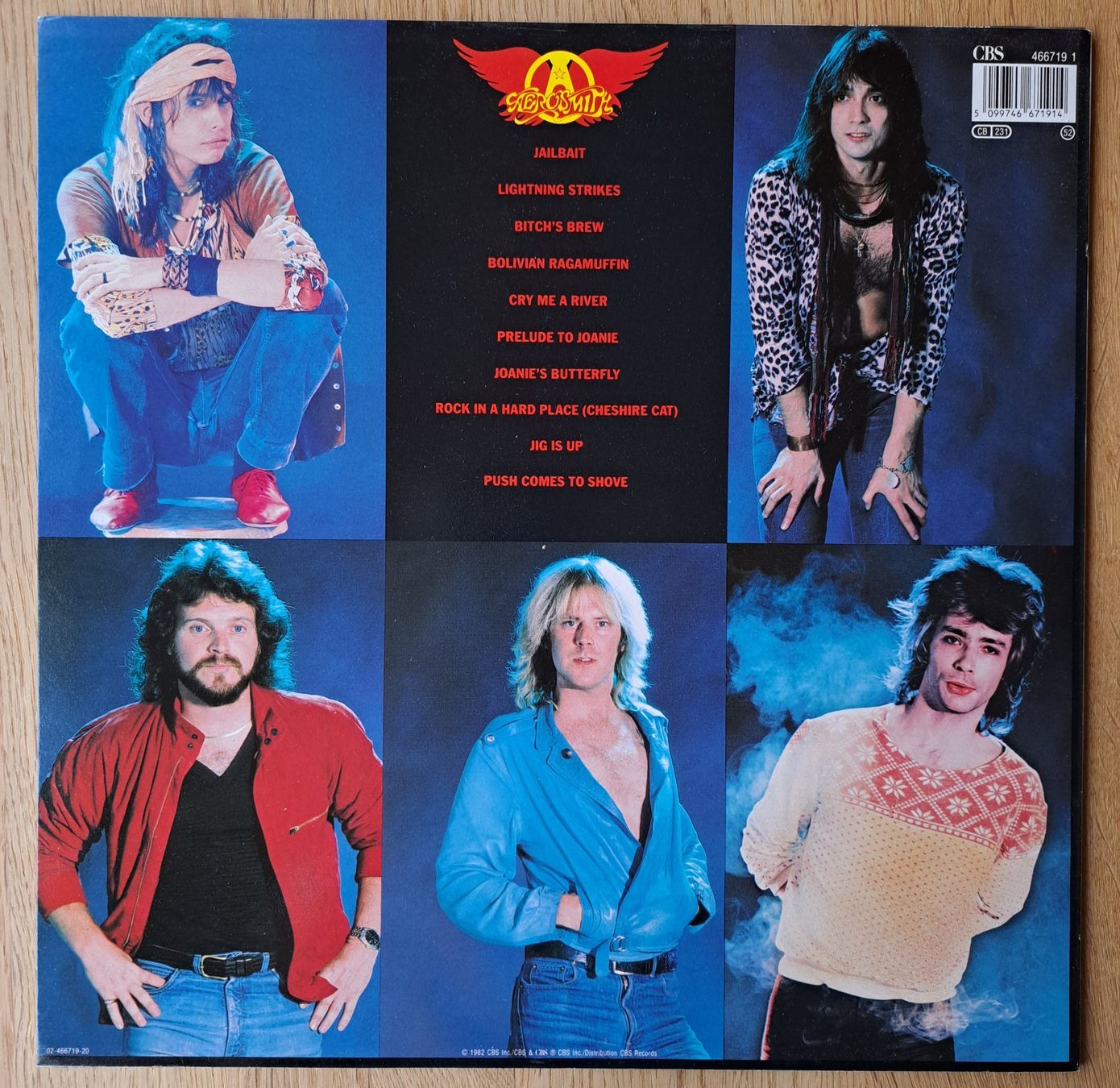 Schallplatten: Aerosmith - Rock in a hard place – Gebraucht aus Meggen von  1