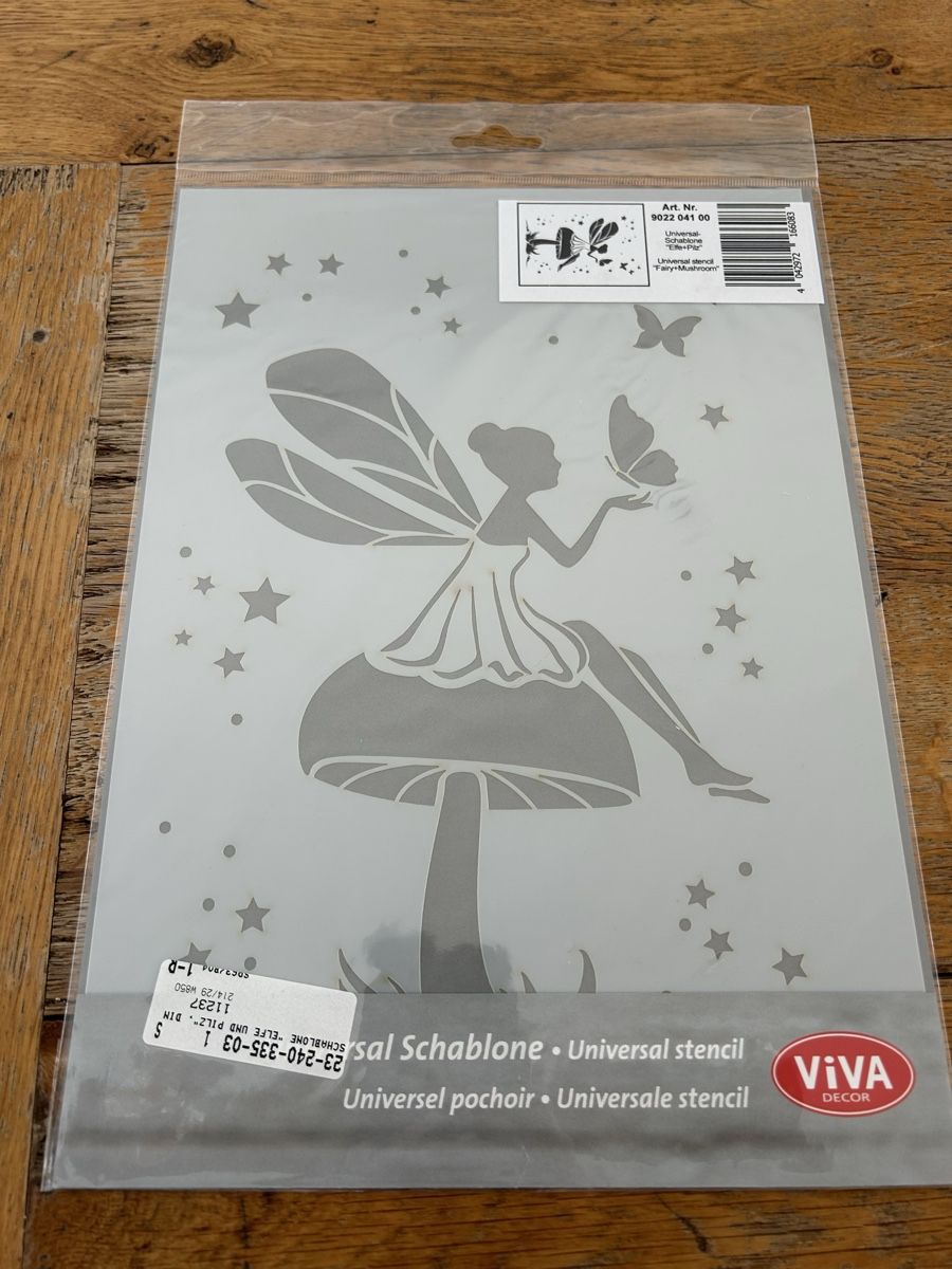 Sciablone: Flexschablone A4, Elfe+Pilz – Usato da Uffikon venduto da Gismj