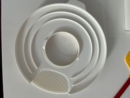 Tupperware Tortenbehälter / Kuchenbehälter, weiss, neuwertig