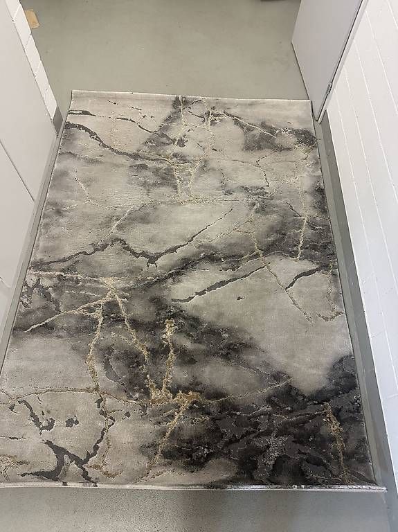 Tappeti: Neuer Teppich grau gemustert  – Nuovo e nell'imballaggio originale da Widen venduto da Miri-Kiri