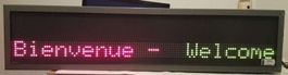 Data Display LED Affichage publicitaire LED Werbedisplay