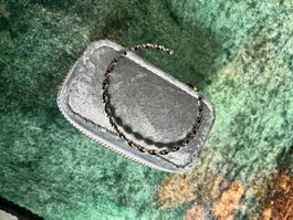 Silber Armband halb Reifen von Alunir