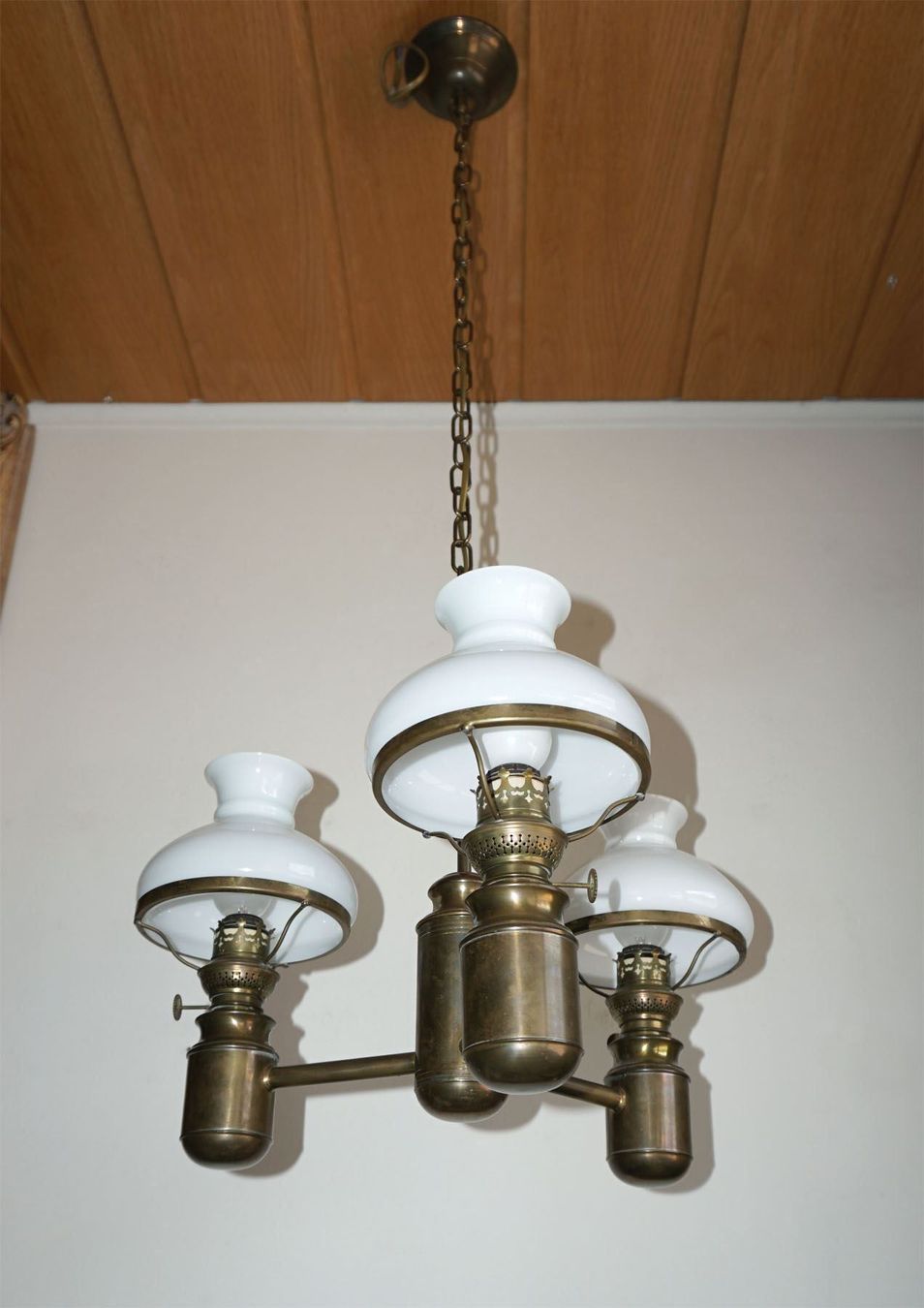 Lampadari & plafoniere: Nostalgischer Messing Kronleuchter – Usato da Meggen venduto da Brockitare 3