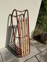 Slittino tradizionale in legno e metallo, come nuovo! 48