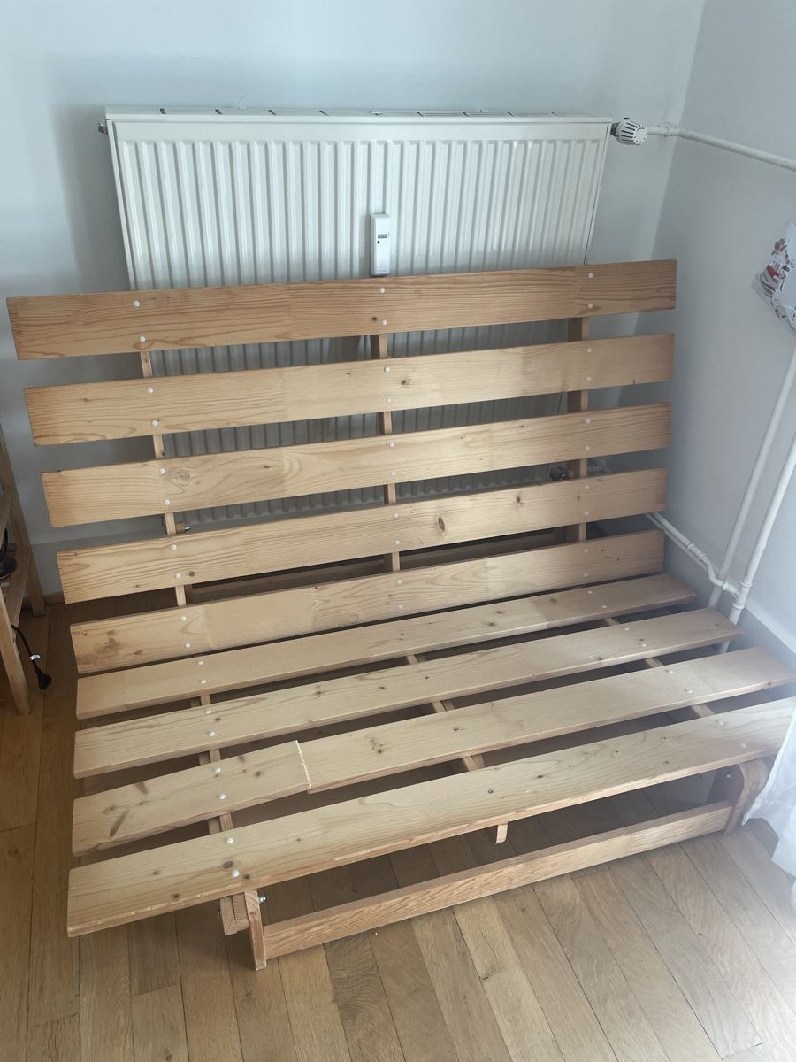 Ikea Sofas: Lattenrost - Futonsofa - 140cm – Neu (gemäss Beschreibung) aus Basel von nad_qtm6