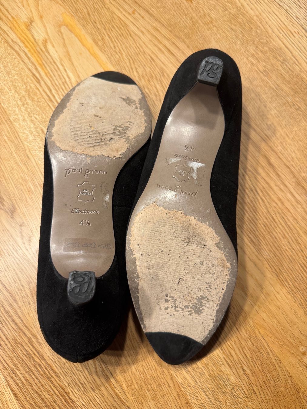 Paul Green Scarpe da donna: Paul Green Pumps, Grösse 4.5, Samtziege Schwarz – Usato da Mettmenstetten venduto da bkal 4