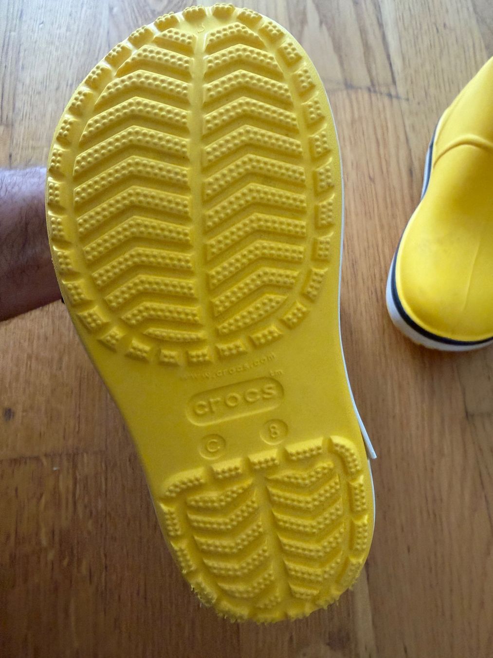 Scarpe per ragazzi: Gelbe Crocs Gummistiefel Gr. 8 – Usato da Baden venduto da nnedi 2