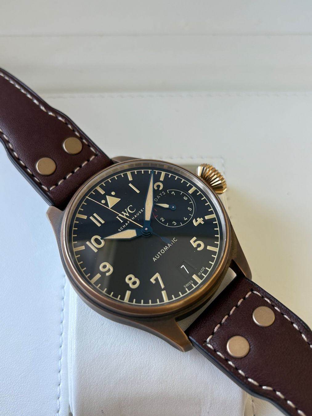 IWC Orologi: IWC Big Pilot Heritage Limited IW501005 Fullset – Usato da Birsfelden venduto da Mynos 7