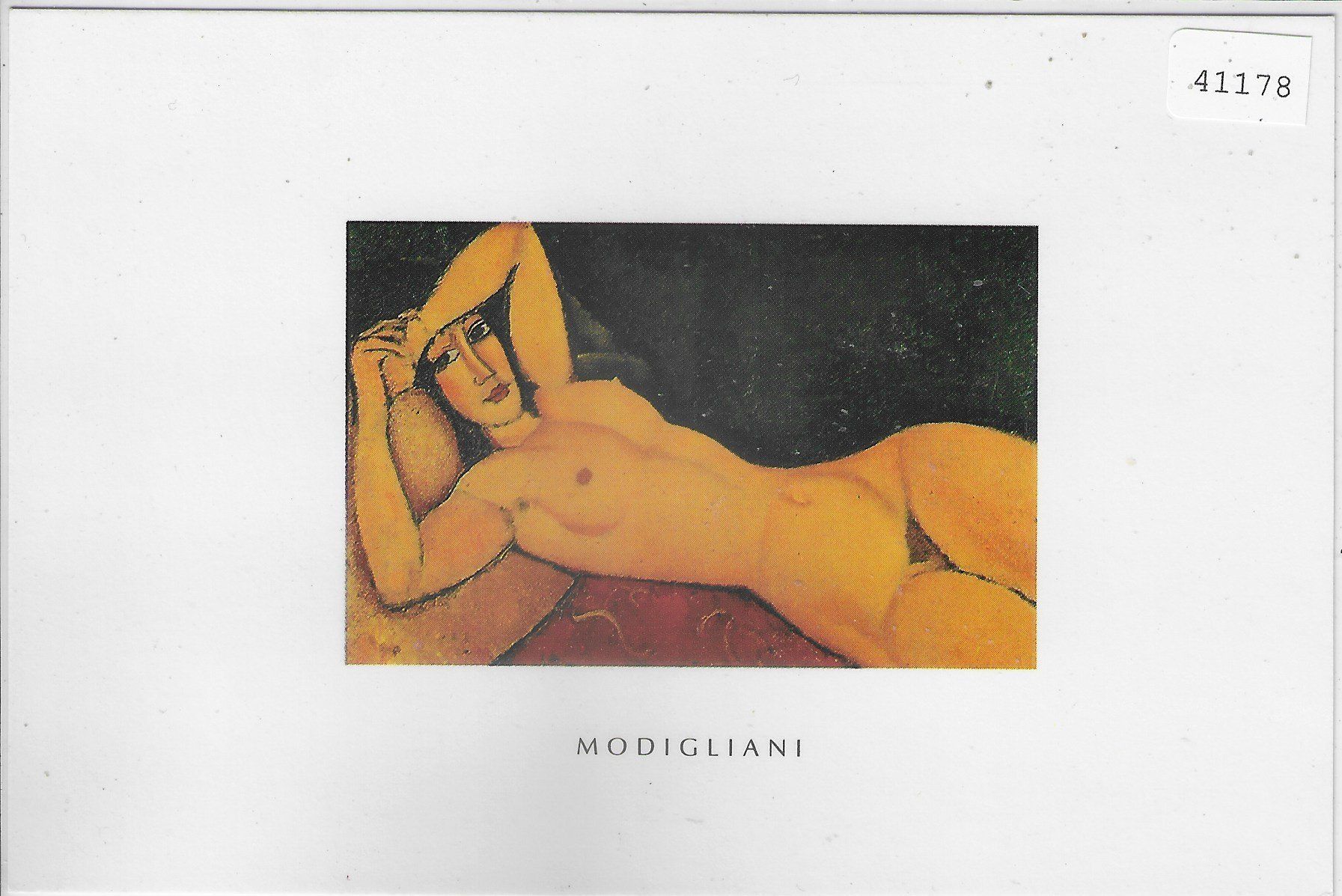 Ansichtskarten: Modigliani – Gebraucht aus Ettingen von Kartenplanet