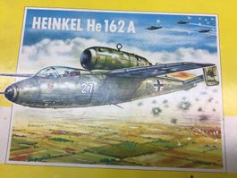 Faller Heinkel He 162 A, Bausatz, 1:100, Vintage, Selten