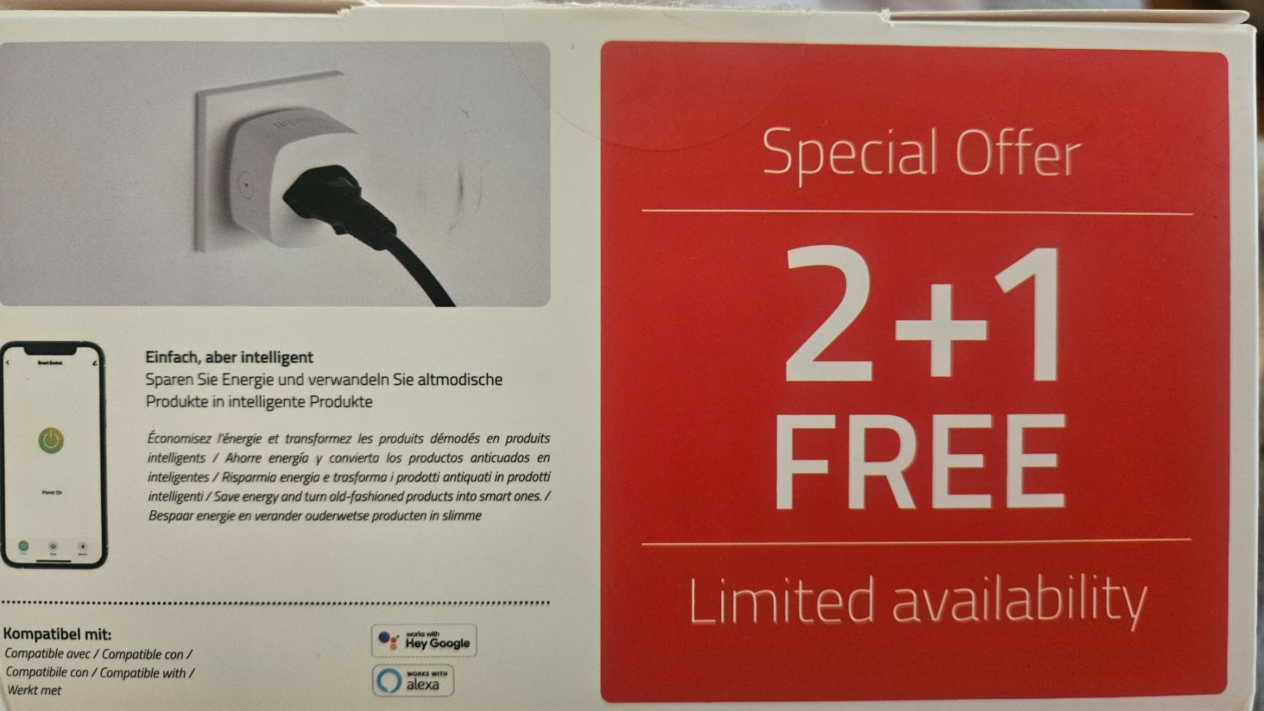 Schalter: Hombli Smart Socket CH 2+1 Set neu – Gebraucht aus Zug von Kira_6300 2