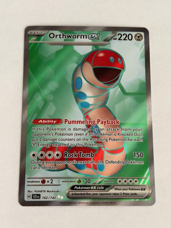 Pokemon Orthworm Ex (162/142) von Stellar Crown (Gebraucht) in Baar für ...
