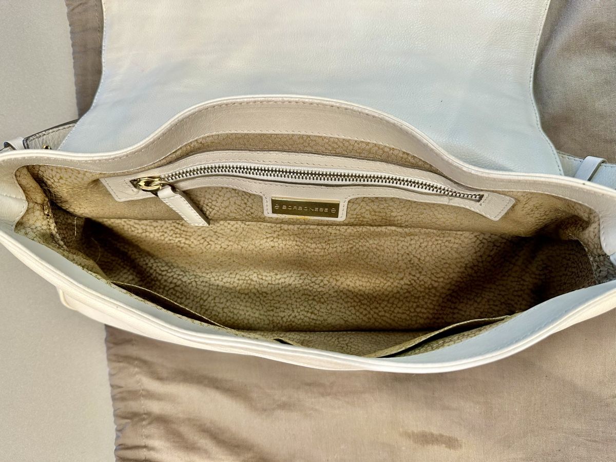 Borbonese Borse da donna: Borsa Borbonese, pelle, pitone, beige chiaro. – Usato da Melano venduto da c.alonso 3