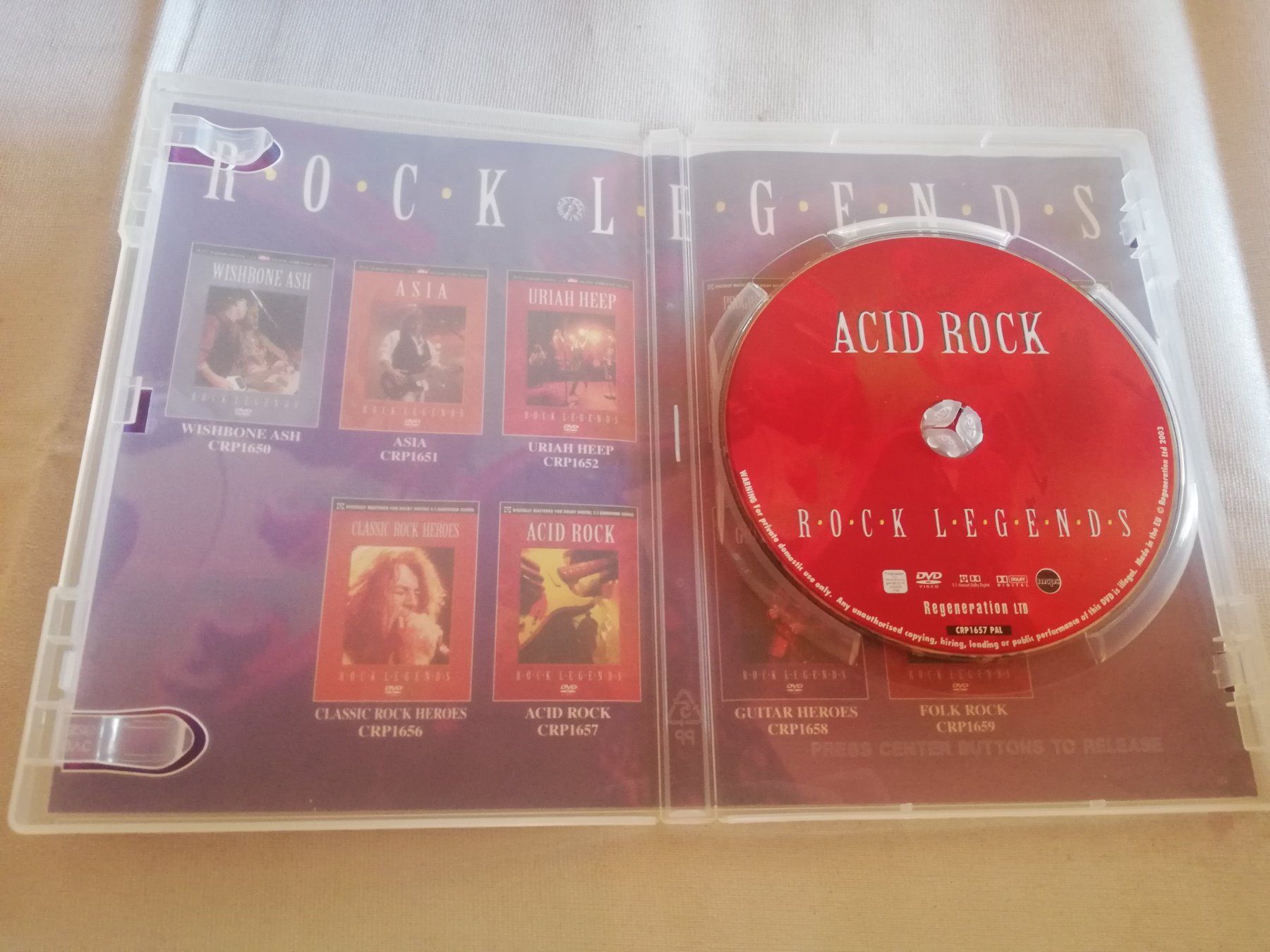 Alle DVDs: ROCK LEGENDS - ACID ROCK – Gebraucht aus Bern von Vinylsound.ch 2