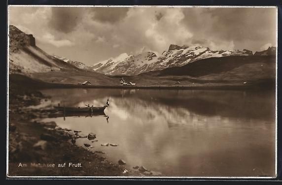 Cartes postales: AK Melchsee-Frutt, Am Melchsee, 1930 – D'occasion à Berlin par bartko-reher