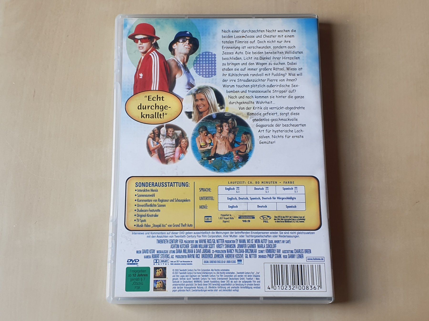 Tutti i DVDs: Ey Mann wo is mein Auto? – Usato da Stansstad venduto da collectorsshop 1
