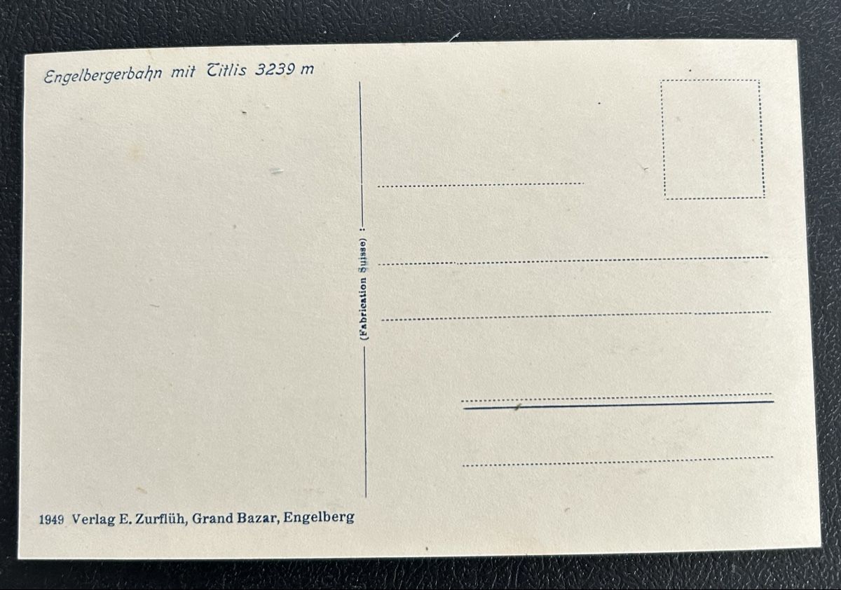 Cartoline postali: Fotokarte Engelbergbahn – Usato da Horw venduto da Tellbub 1