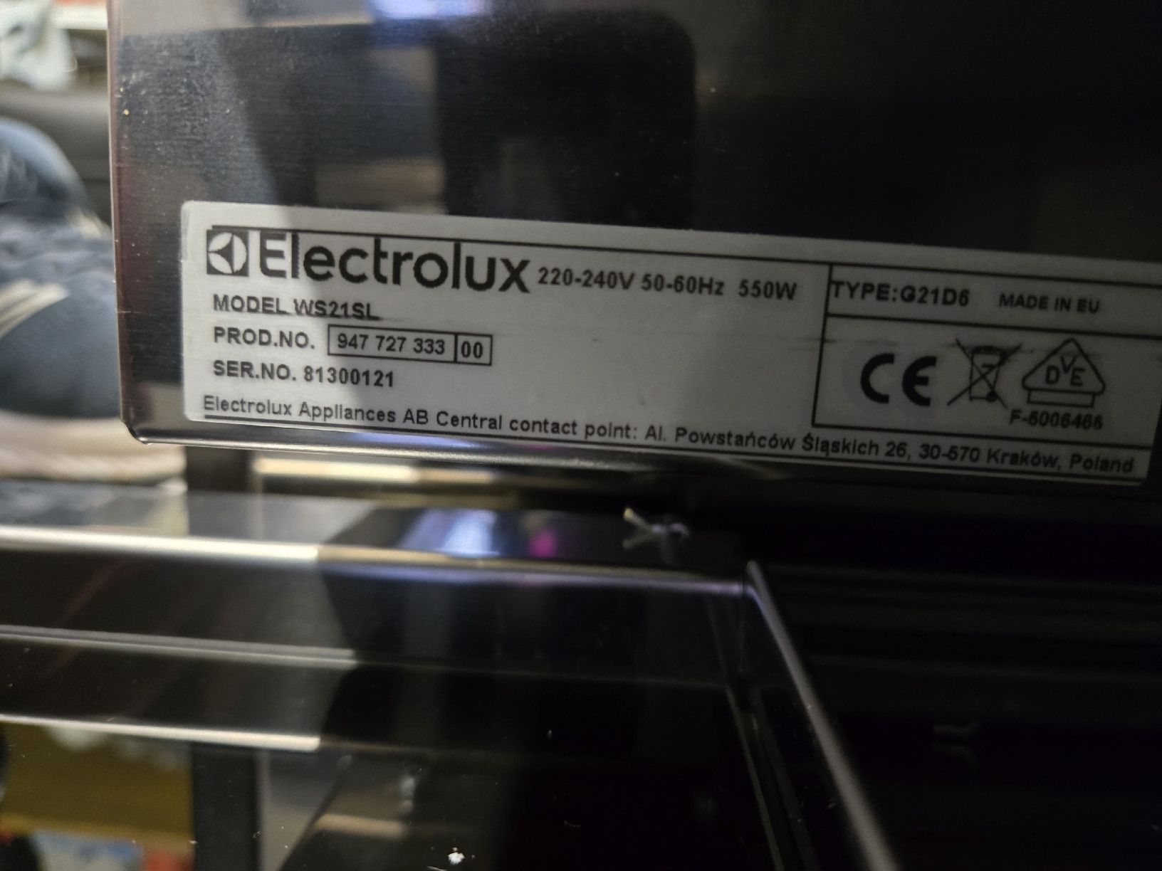 Electrolux Elettrodomestici da cucina: Einbau Wärme Schublade Electrolux – Usato da Rümlang venduto da Idre 6