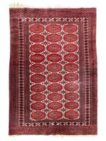 Tapis Boukhara Tekké ancien laine noué main. Pakistan 1950