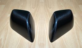 Tesla Model 3 Abdeckung Außenspiegel Echt-Carbon