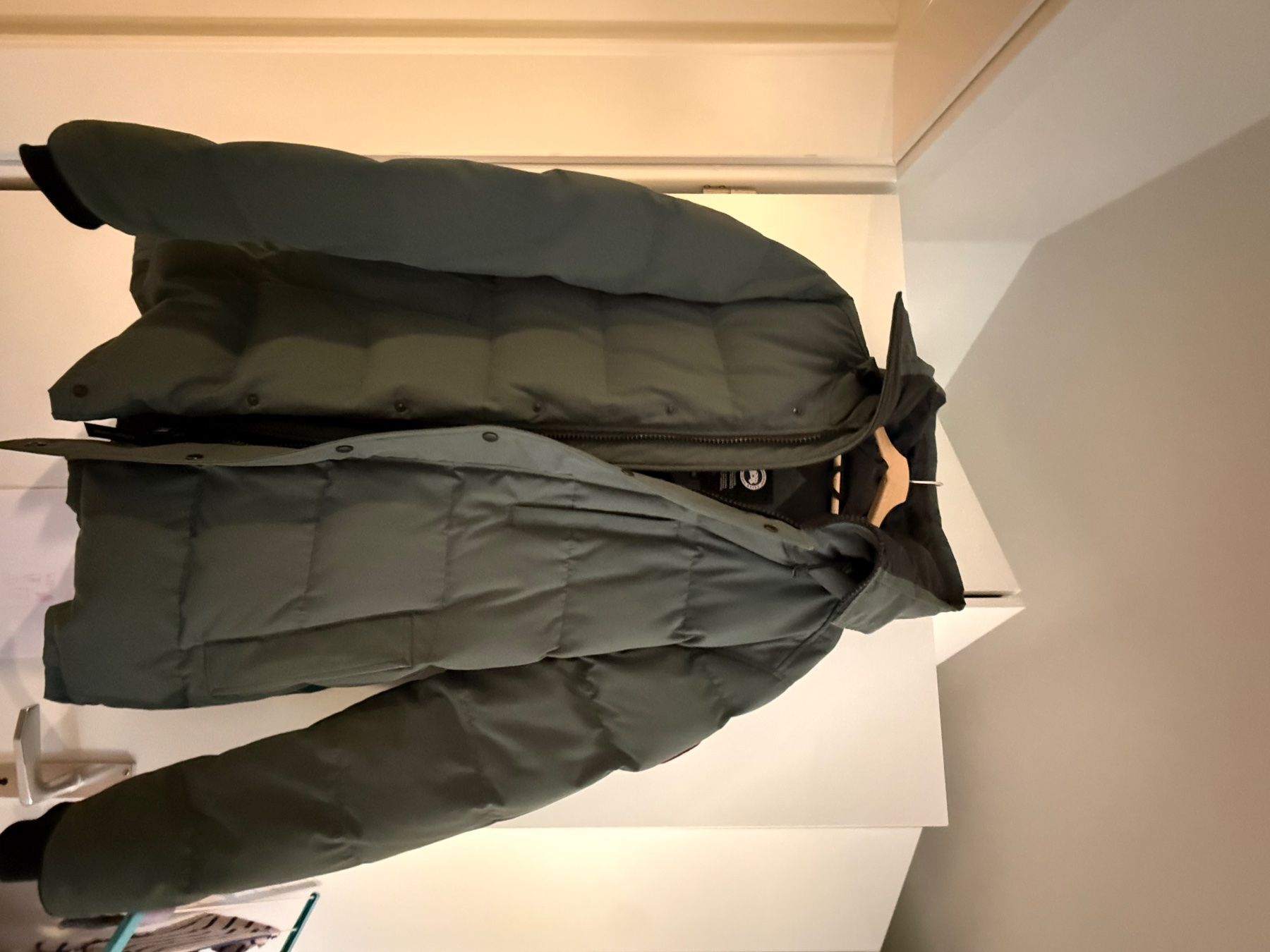 Canada Goose Giacche: Canada Goose dunkelgrün – Usato da Basel venduto da mha_nyf5 3