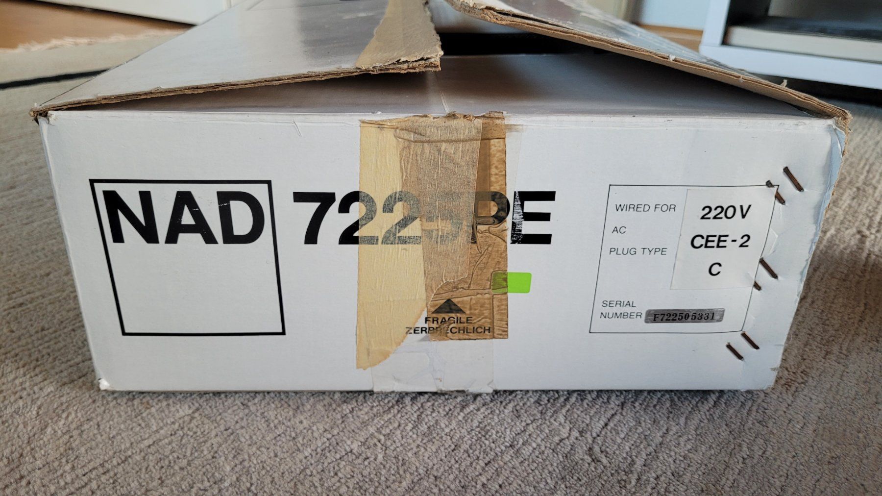 NAD 7225PE Stereo Receiver Vollverstärker (Gebraucht) in Wilen b ...