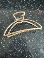 Haarklammer goldfarben Metall neu