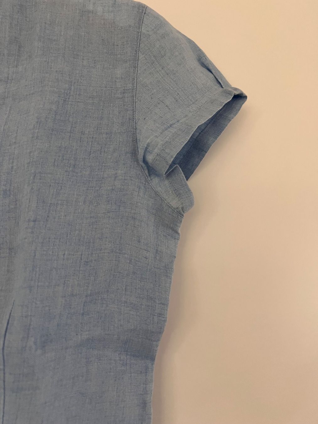 Robert Friedman Blusen: ROBERT FRIEDMAN Blouse (Damen)/Leinen/Grösse S/hellbblau – Gebraucht aus Männedorf von lei_p9ps 3