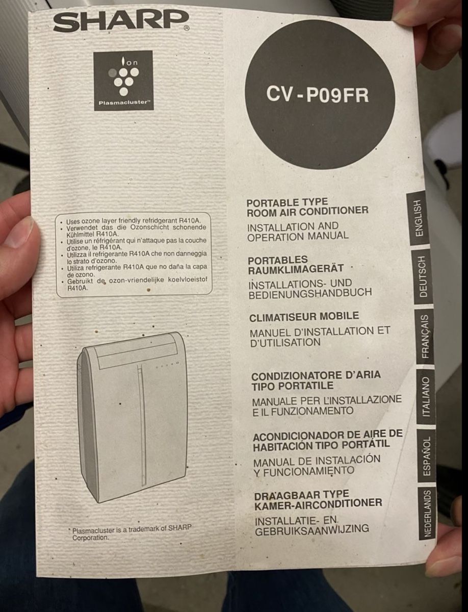 Condizionatori: Sharp CV-P09FR Air Conditioner – Usato da Zug venduto da joepg 5