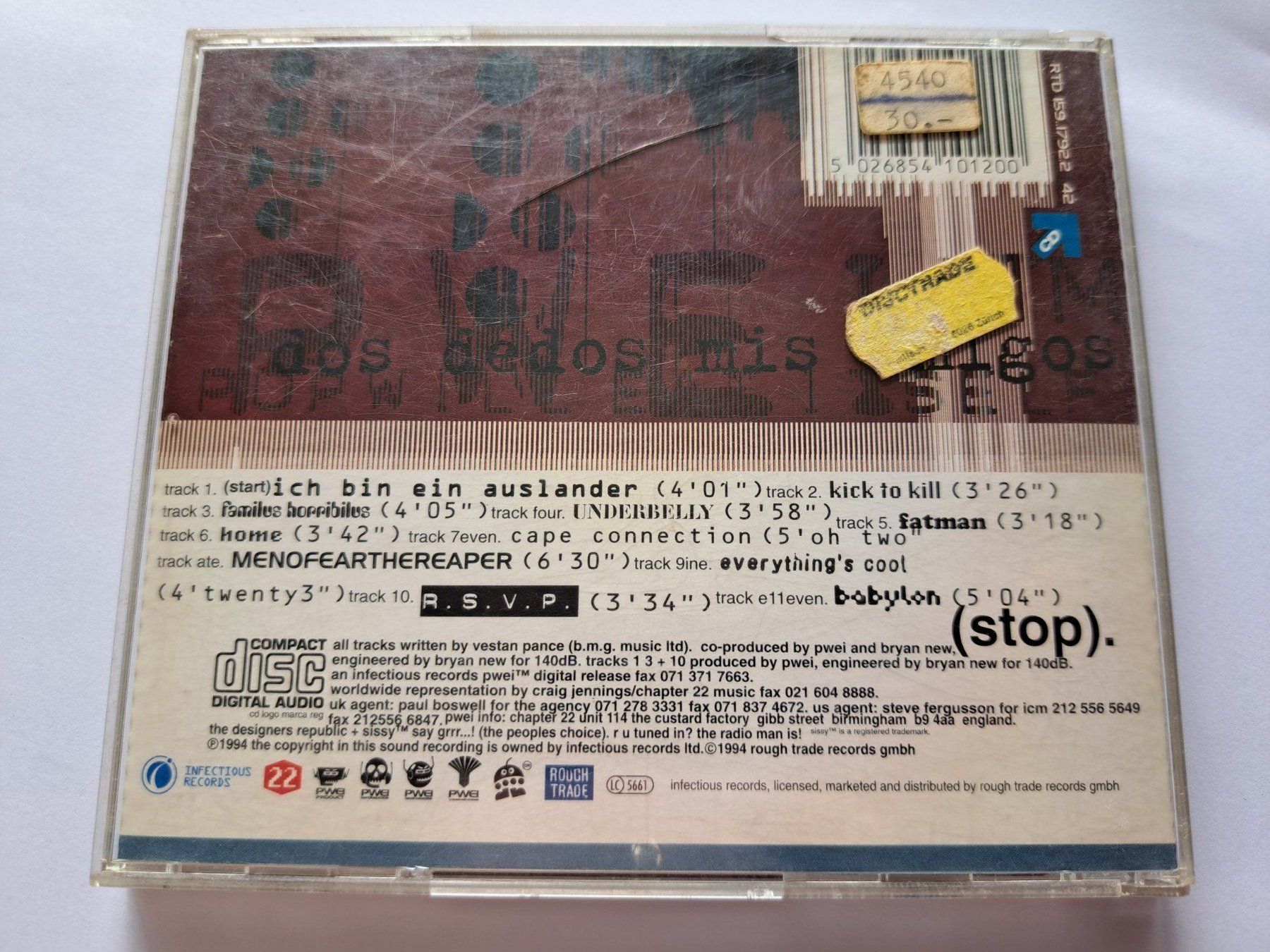 CDs: CD Pop Will Eat Itself – Dos Dedos Mis Amigos – D'occasion à Pully par bro_n52j 1