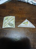 Mauritanie: Lot de 2 timbres, faune locale, très bon état!