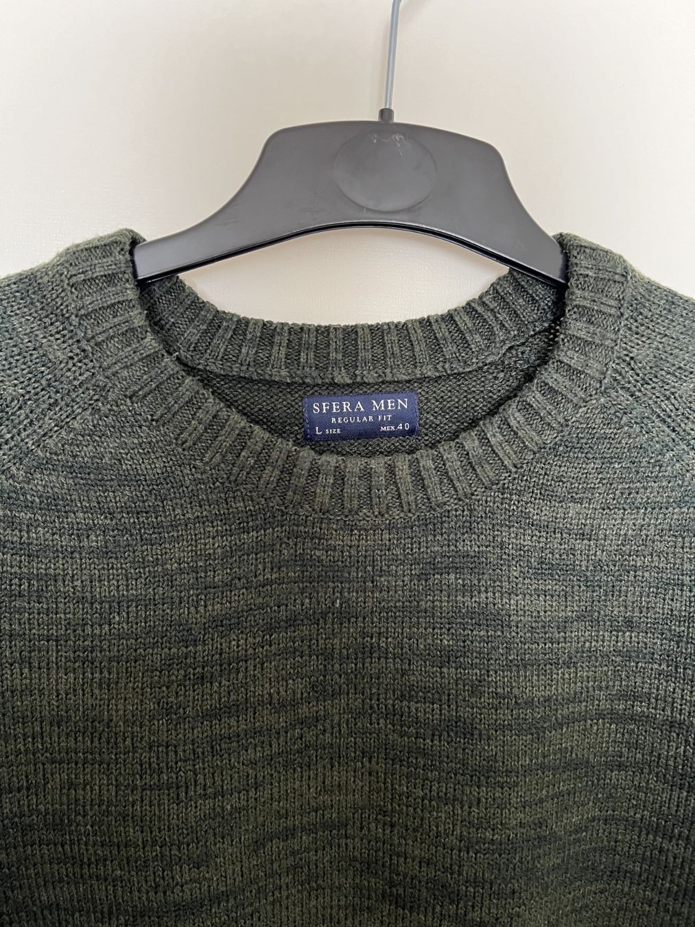 Pullover & Sweatshirts: SFERA MEN REGULAR FIT Pullover Khaki L / 40 – Gebraucht aus Horgen von linuxrp 1
