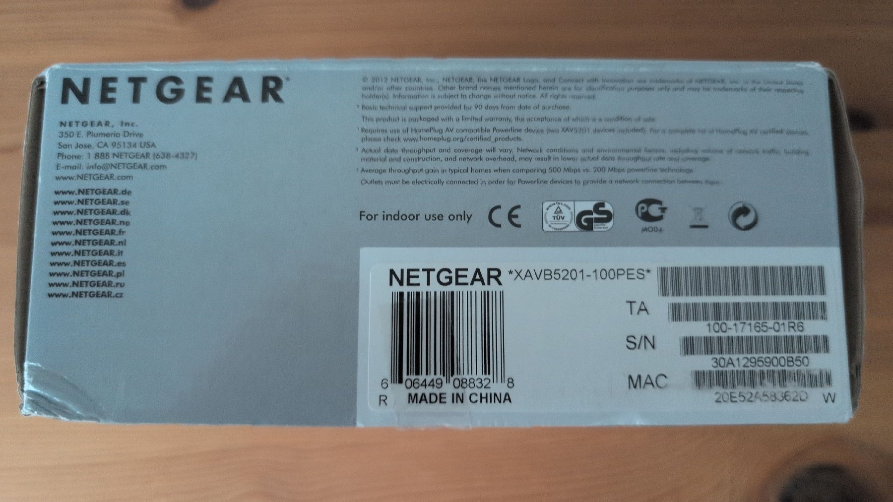 Laufwerke & Adapter: Netgear Powerline – Gebraucht aus Lengnau BE von Mac161161 1
