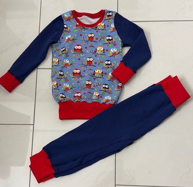 Pigiami: Eulen Pyjama Gr. 98 Neu – Nuovo e nell'imballaggio originale da Rietheim venduto da Nugger