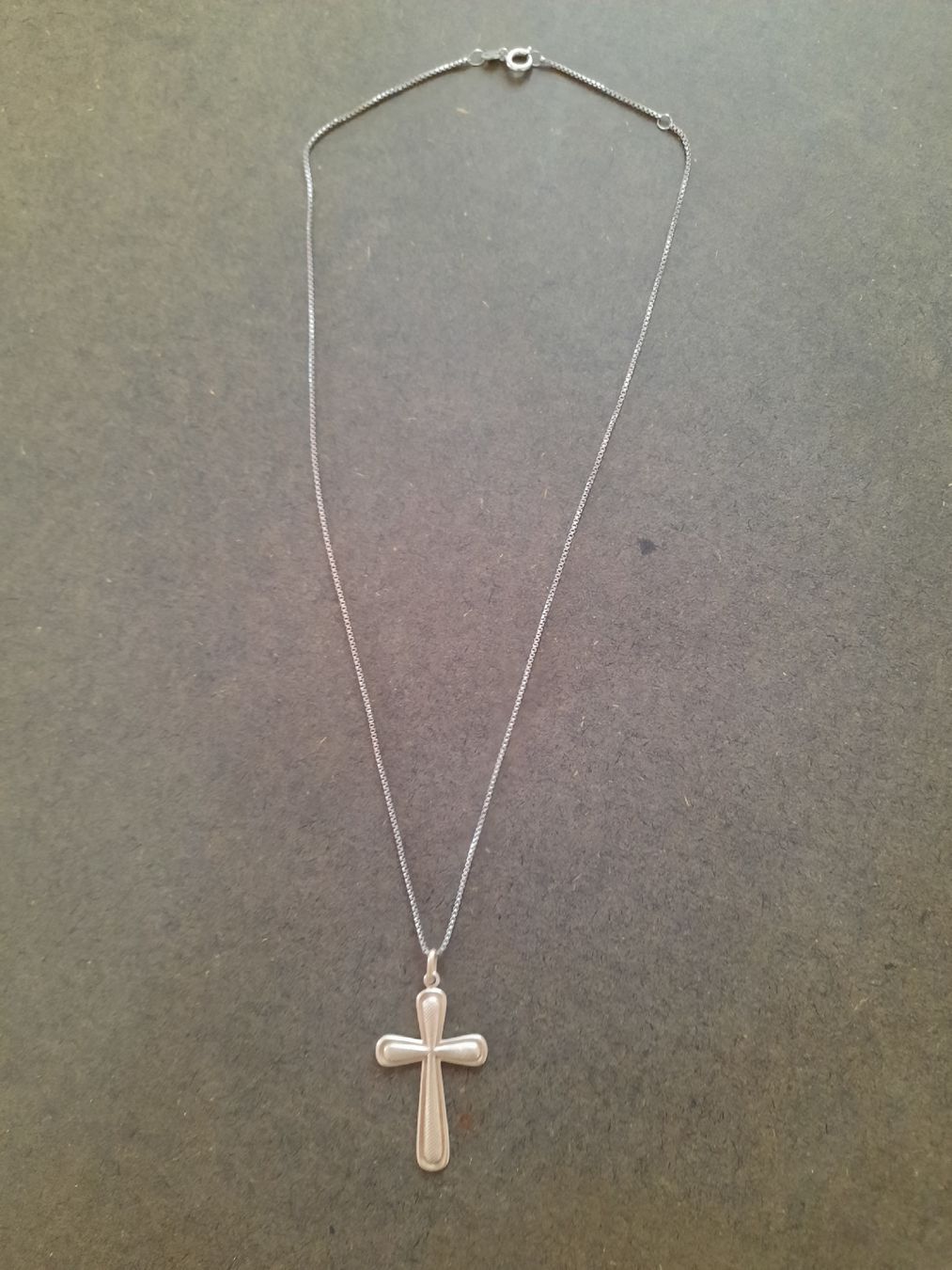 Catenine: Silberkette 925 mit Kreuz Vintage – Usato da Nottwil venduto da mar_jqm7 1