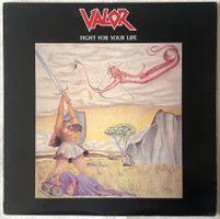 Valor – Fight For Your Life - LP - 1988 - Ultra Rare - OIS