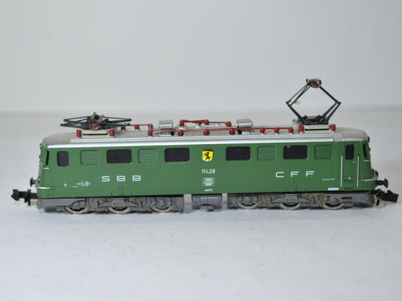 Trix Modelleisenbahnen: Minitrix Elektrolok SBB (RHB020) – Gebraucht aus Aarwangen von Bahnsupport